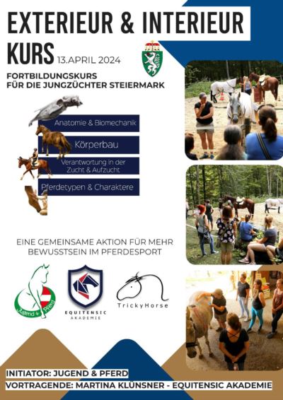 Mehr zu: Jugend & Pferd - Exterieur & Interieur Kurs